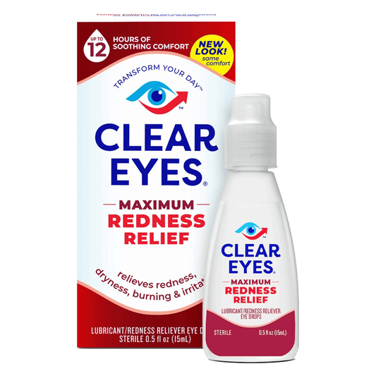 Clear Eyes ®️ Maximum Redness Relief XL 