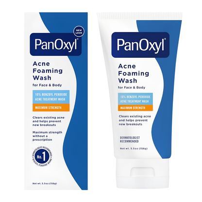 PanOxyl ®️ Acne Foaming Wash 10% Benzoyl Peroxide Maximum Strength • Acne Foaming Wash Against Acne & Further Outbreak Of Acne • 1x156gr